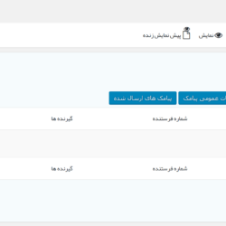 تنظیمات افزونه پیامک گرویتی فرم