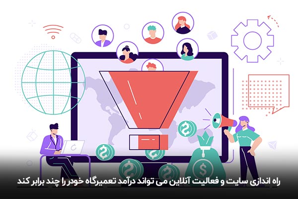 تبلیغات آنلاین تعمیرگاه خودرو و تأثیر آن در افزایش مشتریان تعمیرگاه