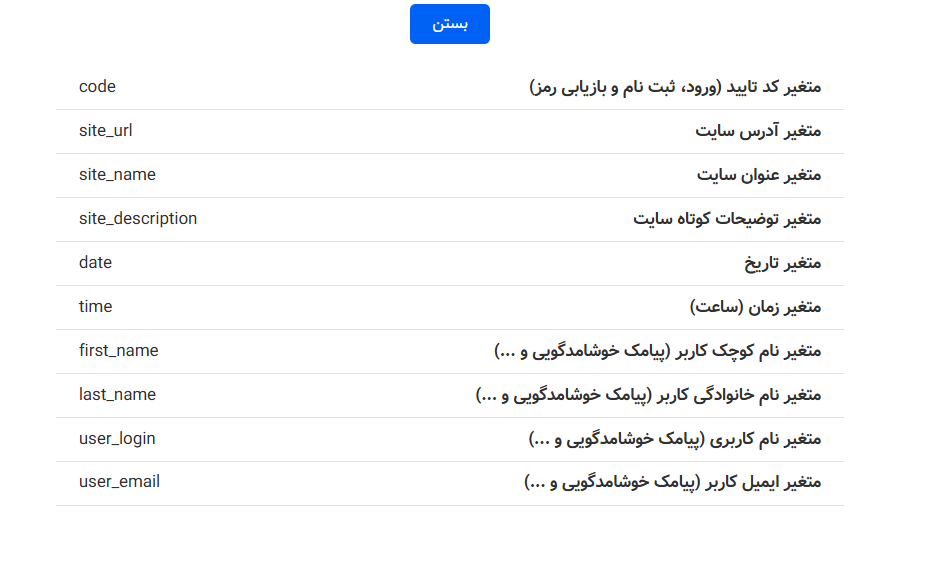اتصال افزونه احراز به پنل پیامکی فراز اساماس