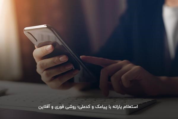 استعلام یارانه پیامکی با کد ملی و سیم کارت سرپرست خانوار