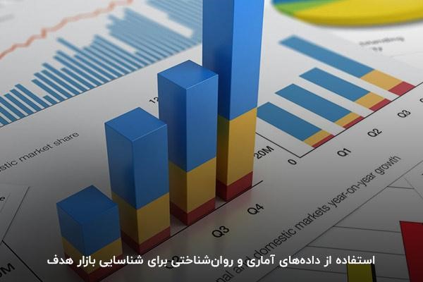استفاده از داده‌های آماری و روان‌شناختی برای شناسایی بازار هدف