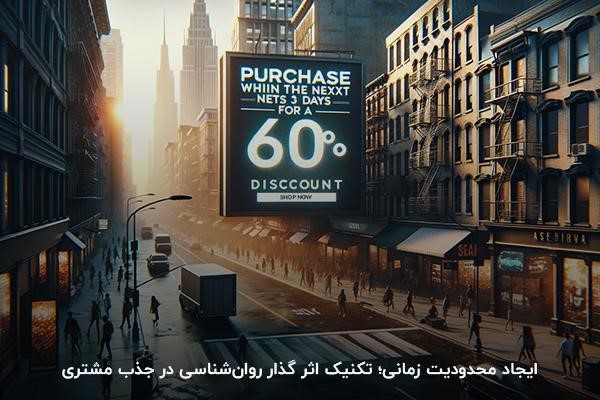 ایجاد محدودیت زمانی؛ تکنیک اثر گذار روان‌شناسی در جذب مشتری