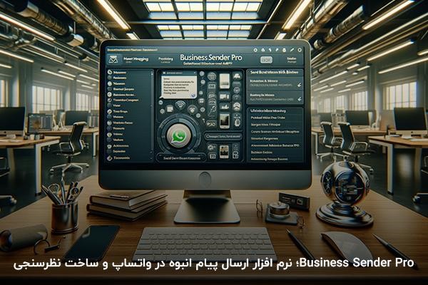 Business Sender Pro؛ نرم افزار ارسال پیام انبوه در واتساپ و ساخت نظرسنجی