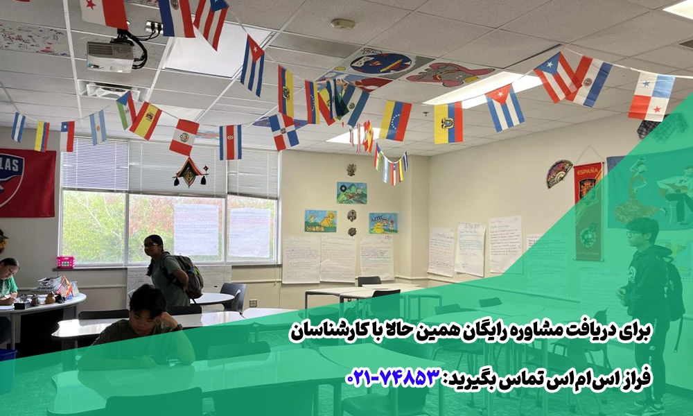 تبلیغات پیامک برای آموزشگاه زبان