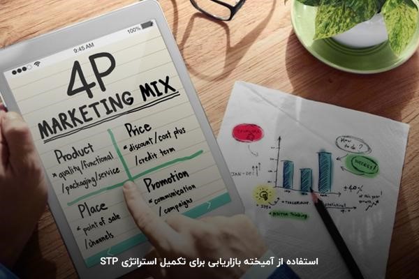 استفاده از آمیخته بازاریابی برای تقویت جایگاه‌یابی در stp بازاریابی