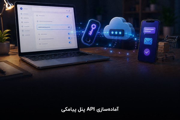 تنظیم API و دسترسی وب‌سرویس برای اتصال پنل پیامکی به ووکامرس
