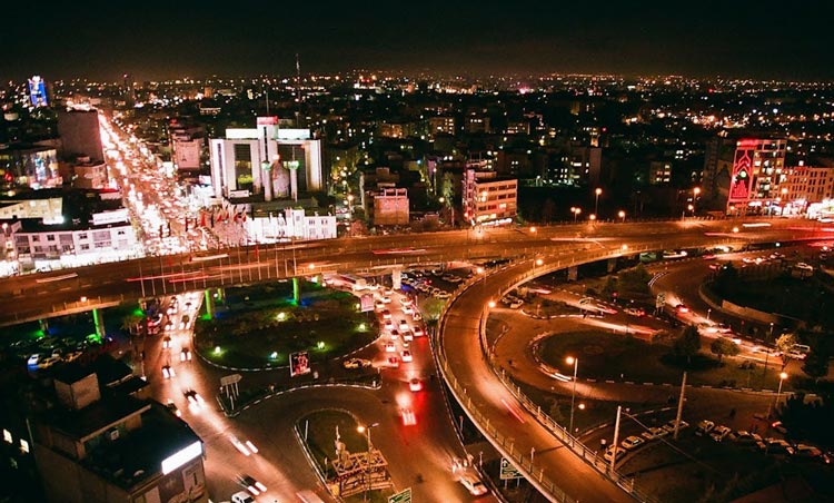 نمایی از شهر کرج